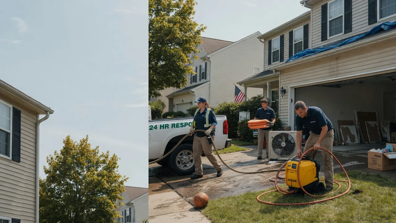 Emergency Water Damage Restoration in Mechanic Falls, ME near me